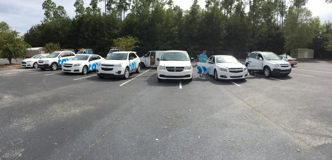 Weekly Vehicle Fleet Servicing for Cox Communications