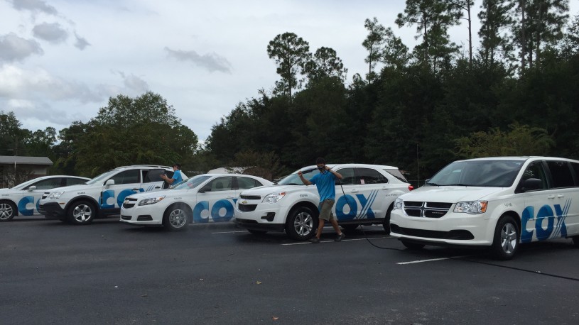 Weekly Vehicle Fleet Servicing for Cox Communications