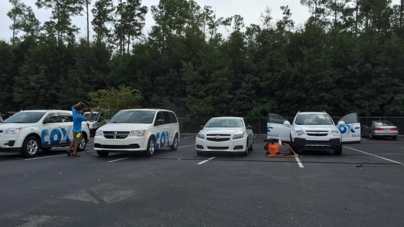 Weekly Vehicle Fleet Servicing for Cox Communications