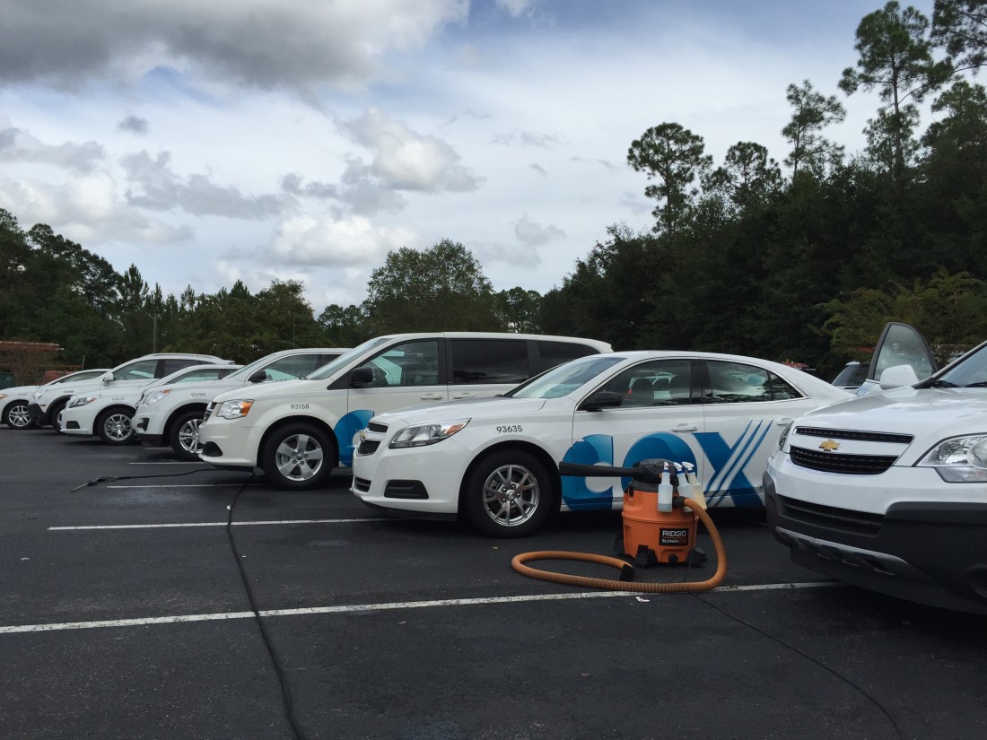 Weekly Vehicle Fleet Servicing for Cox Communications