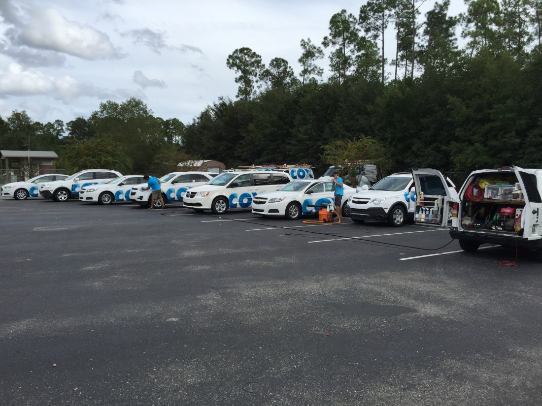 Weekly Vehicle Fleet Servicing for Cox Communications