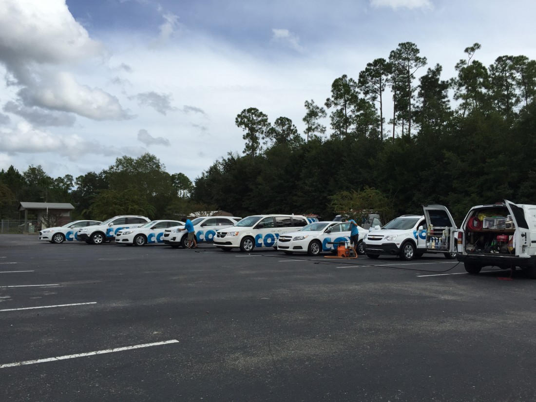 Weekly Vehicle Fleet Servicing for Cox Communications