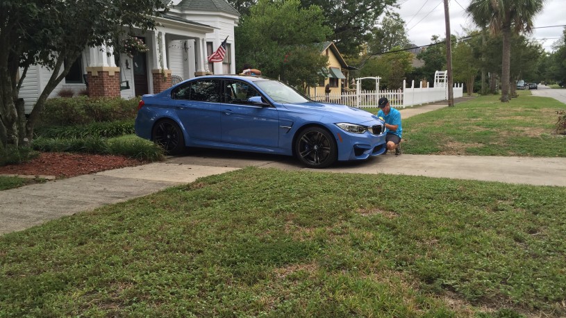 2015 BMW M3 Marina Blue